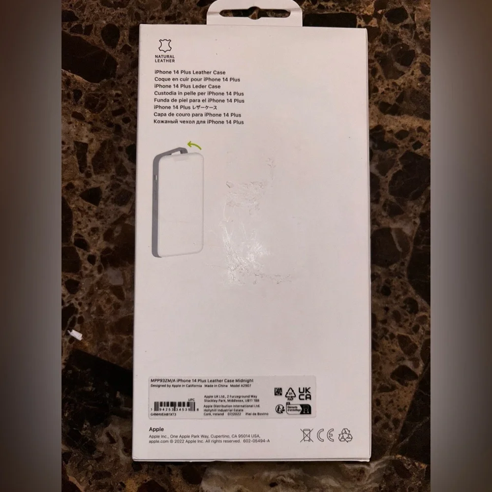 Apple elegant leather